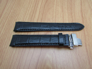 Citizen 59-S50364 Black Alligator Grain EcoDrive Watch Band 20mm Same 59-S50442